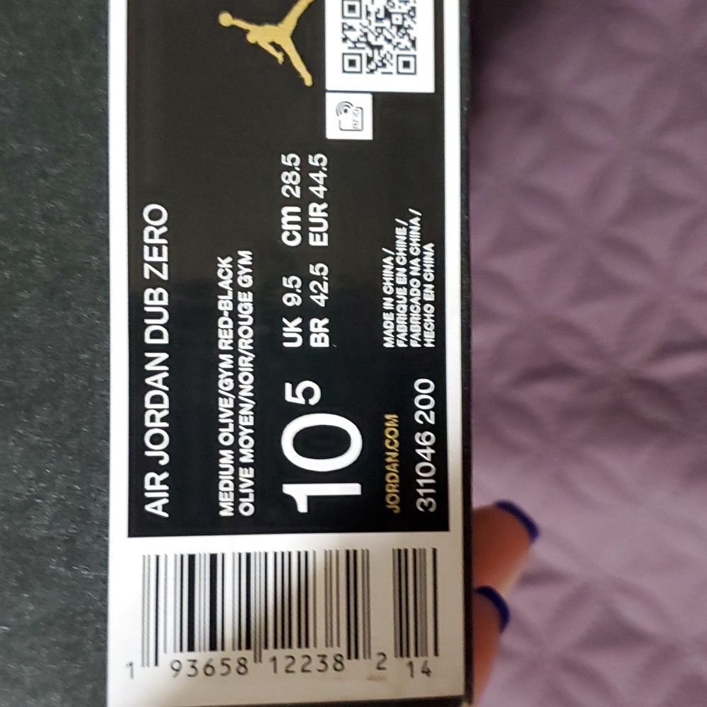 Air jordan dub zero camo